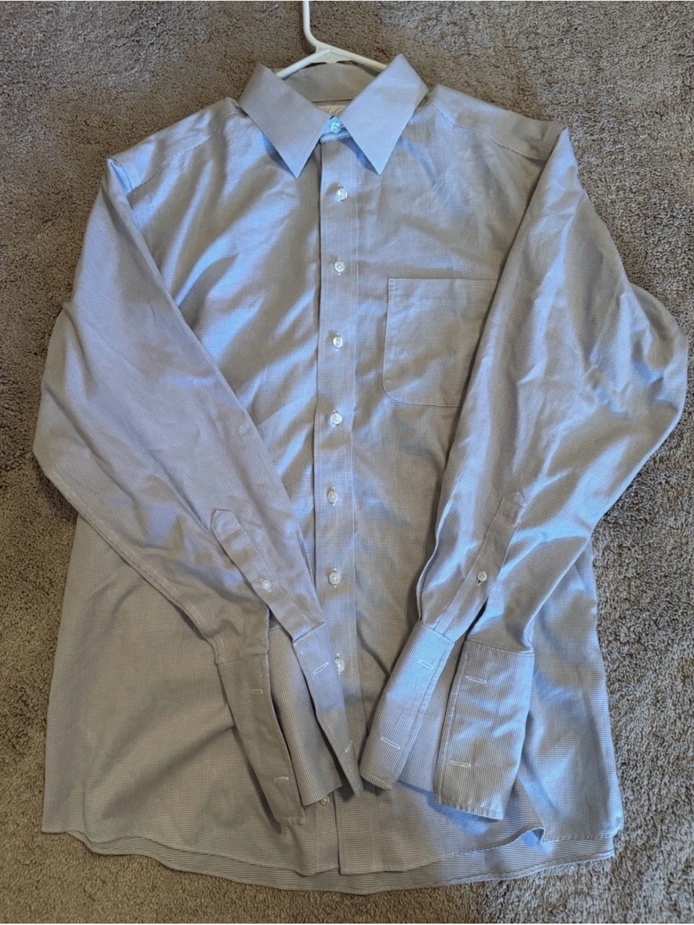 Gold Label Men's 100% Cotton Royal Oxford Shirt Size 16x33